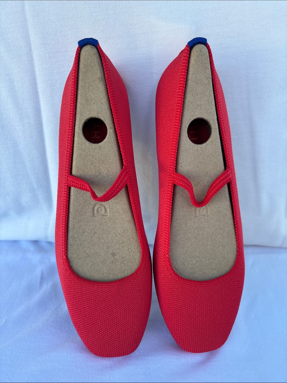 Rothy's Red Hot Mary Jane Flats